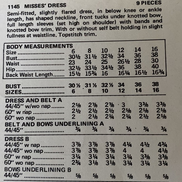 VTG Vogue Couturier Design Jean Muir Uncut Sewing Pattern - Picture 8 of 9